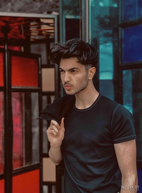 عکس خفن عکس فیک پسر مو فرفری ایرانی