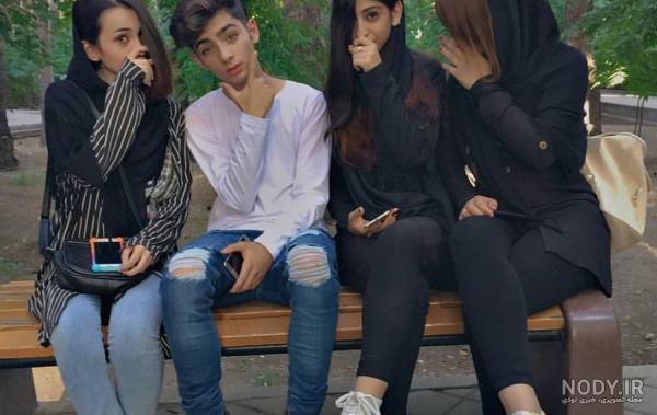 عکس خفن عکس فیک پسر مو فرفری ایرانی