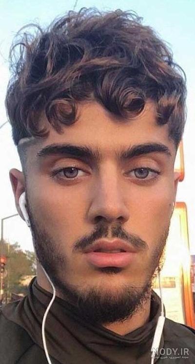 عکس خفن عکس فیک پسر مو فرفری ایرانی