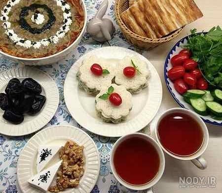 سفره افطار - غذاهای مناسب افطار همراه با عکس 50 سفره افطار زیبا ...