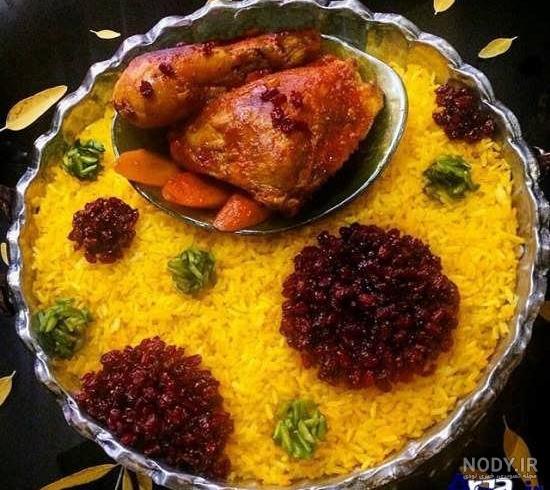 طرز تهیه زرشک پلو مجلسی جان با مرغ جان جان😅😅 ساده و خوشمزه توسط ...