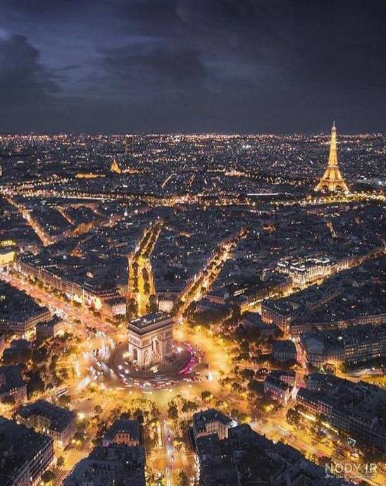 عکس از پاریس برج ایفل
