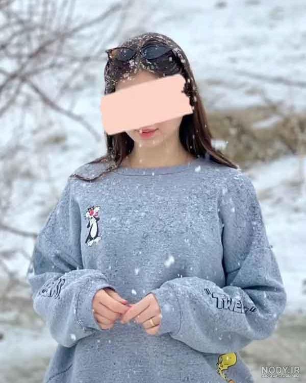 عکس با کیفیت دختر بدون صورت در کنار دریا برای پروفایل