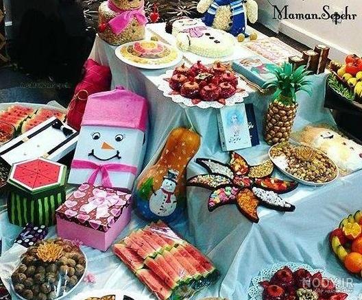 عکس های شب چله عروس