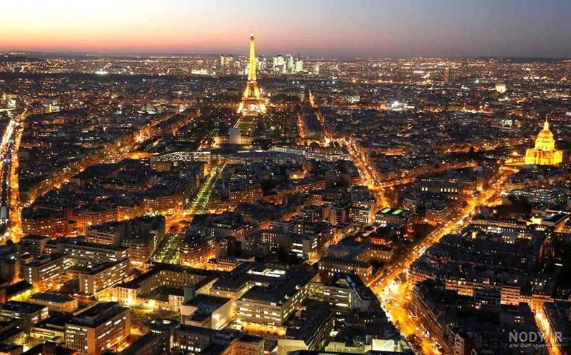 عکس پاریس از بالا