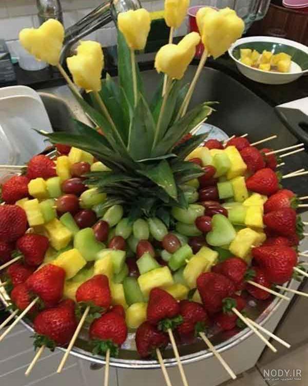 50 تزیین میوه با سیخ چوبی؛ ایده خلاق برای میز مزه, مهمانی, دورهمی ... 50 تزیین میوه با سیخ چوبی؛ ایده خلاق برای میز مزه, مهمانی, دورهمی ...