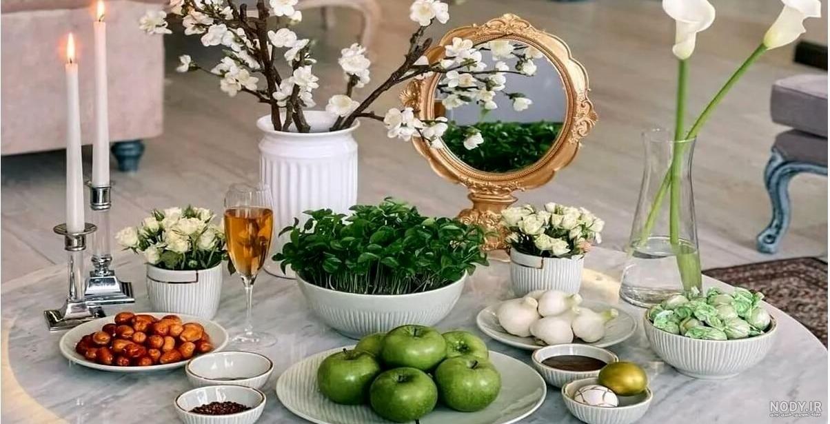 عکس چیدن سفره هفت سین عکس چیدن سفره هفت سین