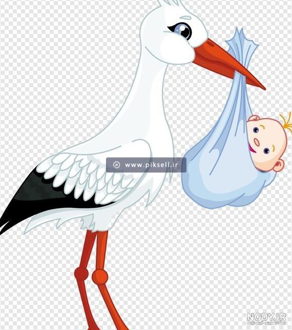 آموزش نقاشی لک لک ویدیویی و تصویری برای کودکان | وولک