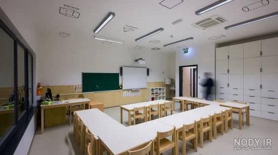 دکوراسیون کلاس درس با طراحی زیبا و مدرن