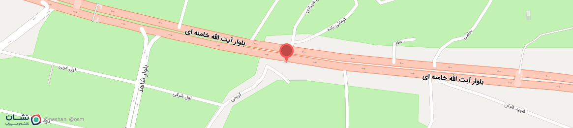 شیرینی سرای تشریفات شبستر - نقشه نشان