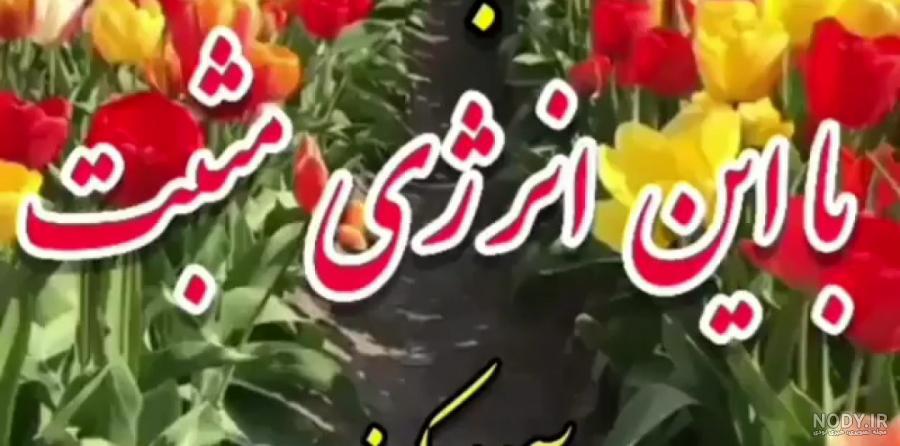 صبح شنبه تون بخیر . کلیپ صبح بخیر