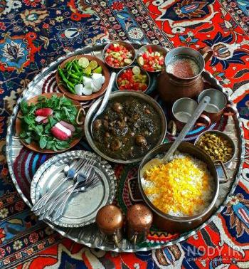 عکس زیباترین سفره هفت سین