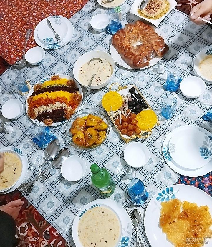 عکس زیباترین سفره ی هفت سین