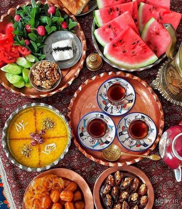 عکس سفره افطار | 30 عکس زیبا و دلنشین از تزیین سفره افطاری ایرانی ... عکس سفره افطار | 30 عکس زیبا و دلنشین از تزیین سفره افطاری ایرانی ...