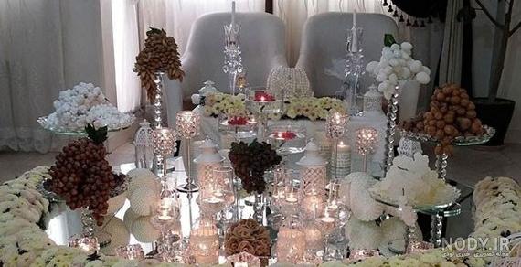 عکس سفره عقد در خانه