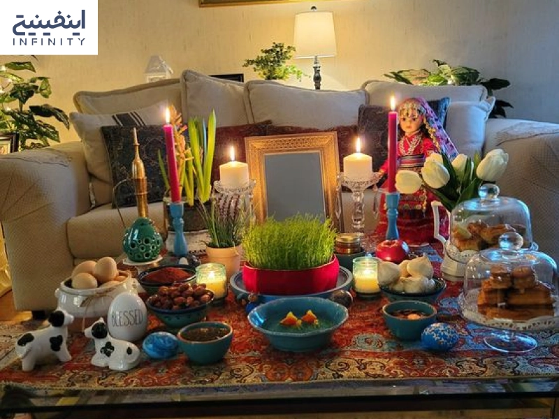 عکس سفره پارچه ای سنتی - عکس نودی