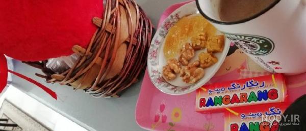 عکس شیر کاکائو شیشه ای عکس شیر کاکائو شیشه ای