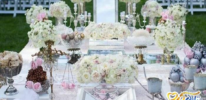 عکس مدل های سفره عقد ساده و شیک