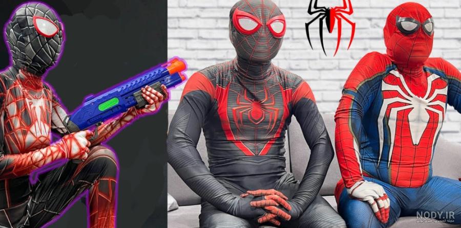 لگو موتور زن عنکبوتی Spider-woman