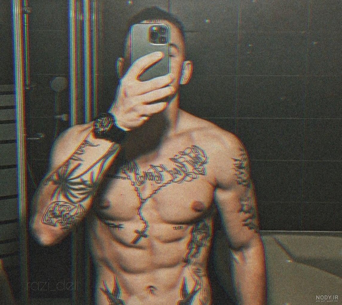 عکس فیک پسر بدنساز