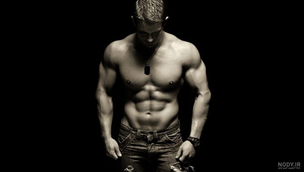 عکس فیک پسر بدنساز