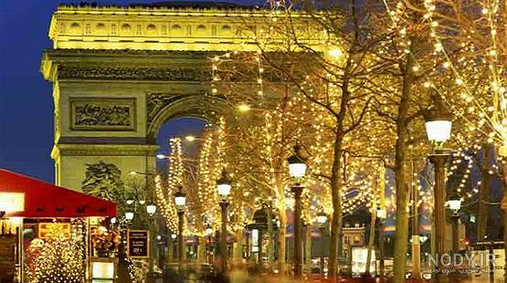 عکس خفن عکس کریسمس پاریس