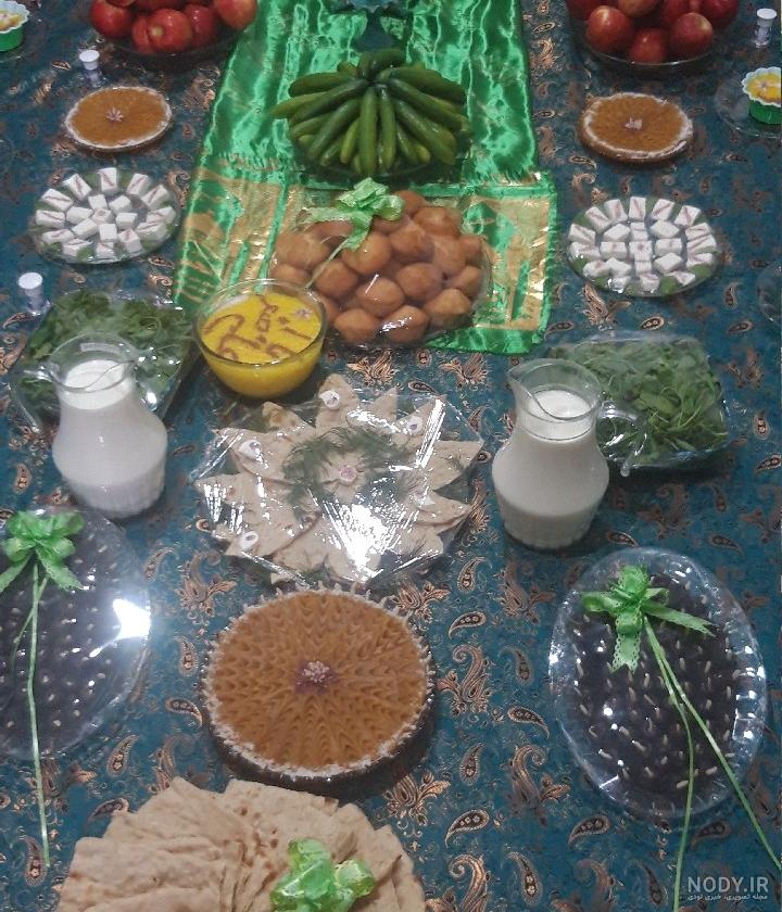 سفره حضرت علی اصغر (ع) | سرآشپز پاپیون