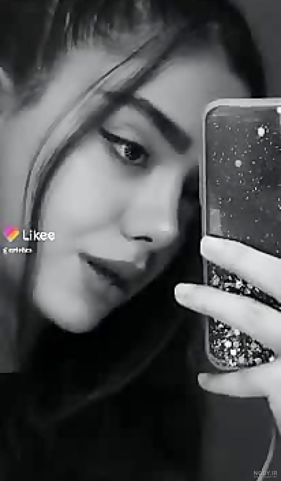 عکس دخترونه نیم رخ طبیعی