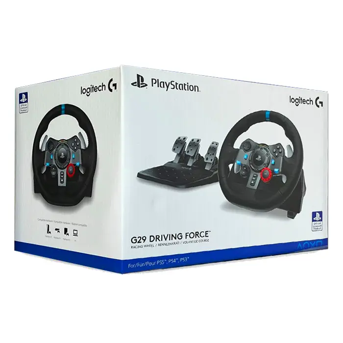 خرید و قیمت فرمان بازی لاجیتک G923 برای پلی استیشن ا Logitech G923 ...