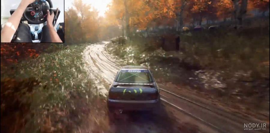 رانندگی با فرمان لاجیتک g29 و elx در gta v