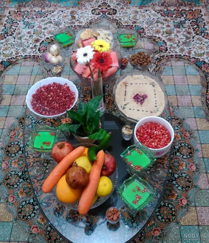 سفره افطاری زیبا | تزیین سفره افطاری | سفره افطاری مجلسی | سفره ...