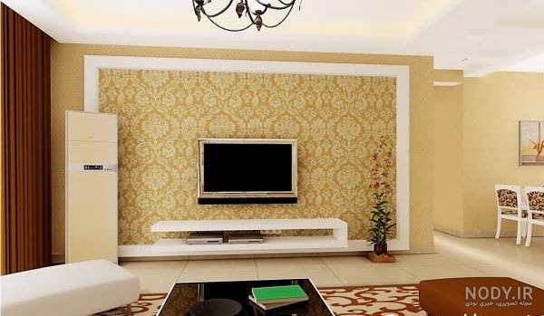 عکس دکور چوبی دیواری