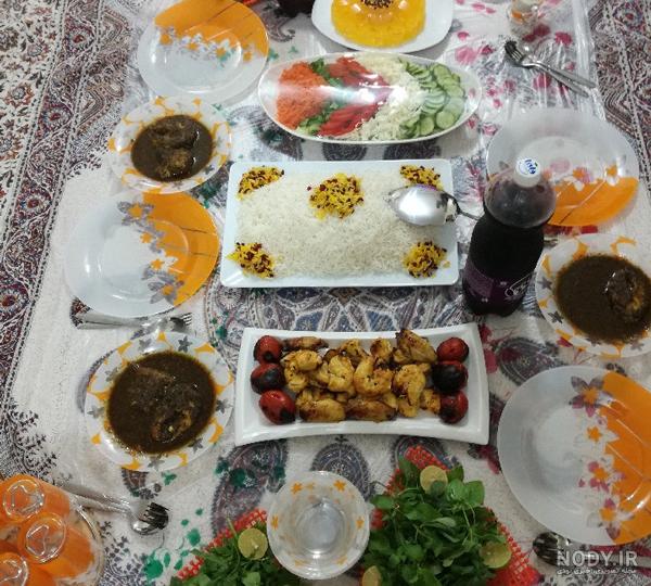 عکس سفره ساده