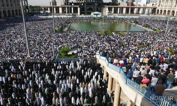 عکس نماز عید فطر تهران