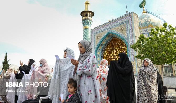 عکس های نماز عید فطر رهبری