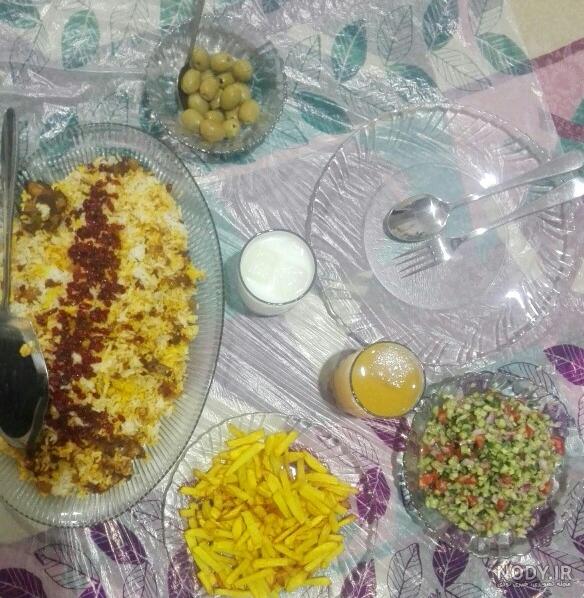 تزیین سفره غذا با بهترین و زیباترین ایده های ایرانی