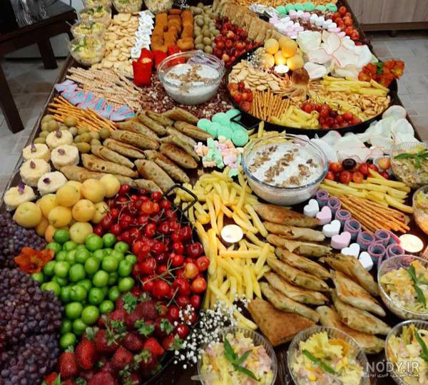 عکس دیزاین میز مزه