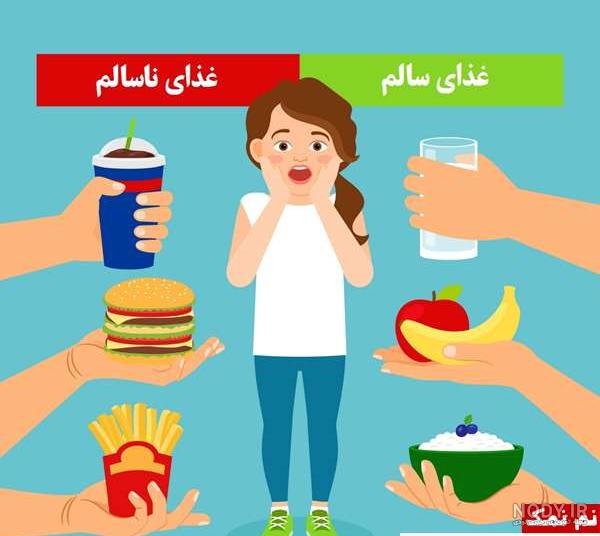 نقاشی غذای سالم - عکس نودی نقاشی غذای سالم - عکس نودی