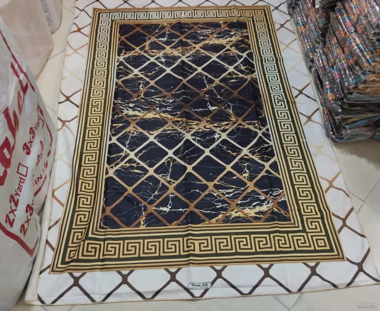 روفرشی مدل زیر سفره ای طرح ترنج - ری روفرشی مدل زیر سفره ای طرح ترنج - ری