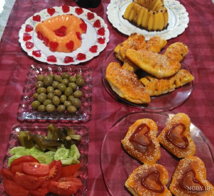 سفره ولنتاین با هدیه❤❤❤ | سرآشپز پاپیون سفره ولنتاین با هدیه❤❤❤ | سرآشپز پاپیون