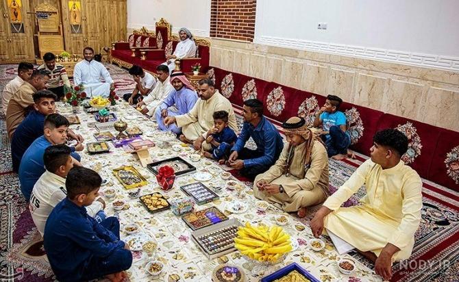 عکس تزیین سفره عید فطر