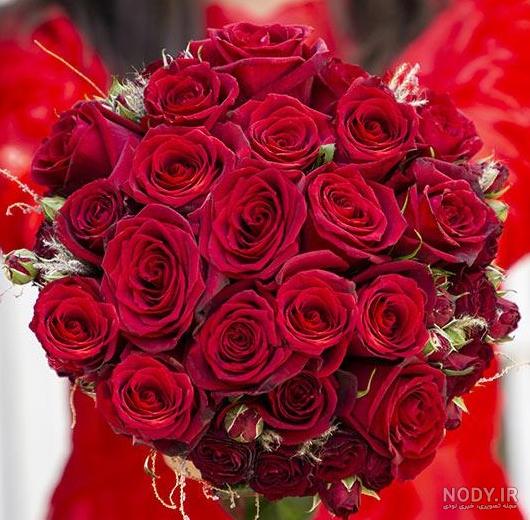 عکس دسته گل زیبا برای تبریک تولد