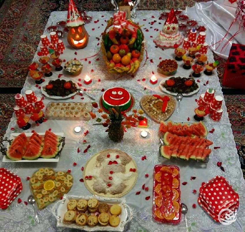 عکس سفره خانه لاکچری