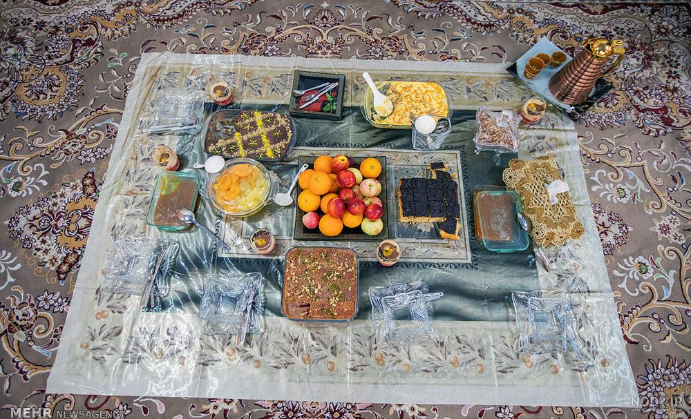عکس عید فطر سفره