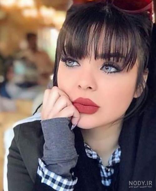 عکس فیک دخترونه طبیعی مو چتری