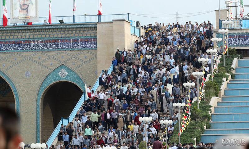 عکس نماز عید رهبر عکس نماز عید رهبر