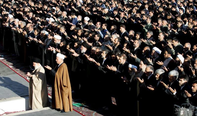 عکس‌های متن و حاشیه نماز عید فطر به امامت رهبر انقلاب - خبرآنلاین
