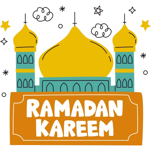 40 عکس کارتونی و کیوت ماه رمضان و عید فطر