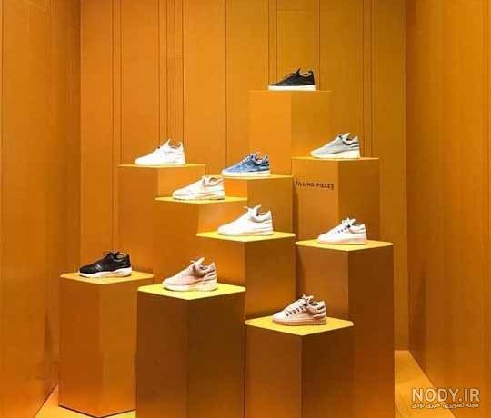 38 مدل دکوراسیون فروشگاه کفش بسیار شیک و بی نظیر[در سال 2021]