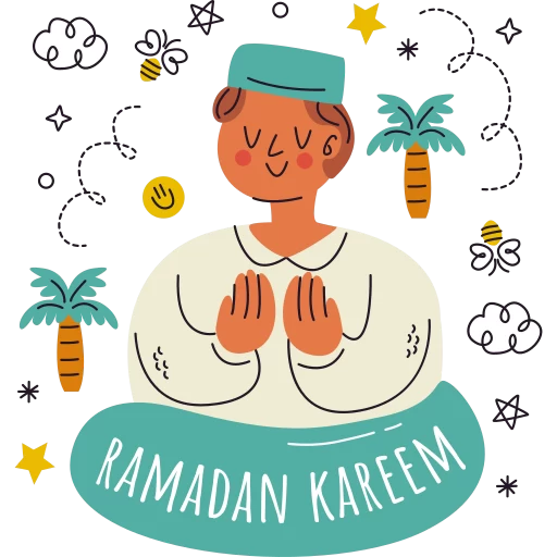 عکس عید فطر کارتونی